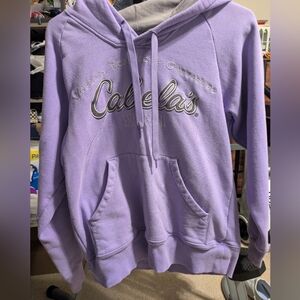 Cabela's Women's Hoodie Purple Size S